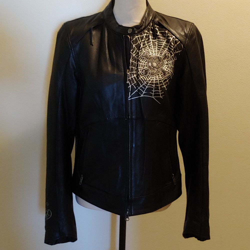 Women's Harley-Davidson leather jacket